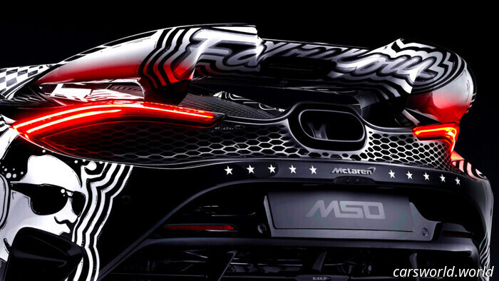 What Happens In Vegas, It Seems, Ends Up On A McLaren MSO 750S | Carscoops